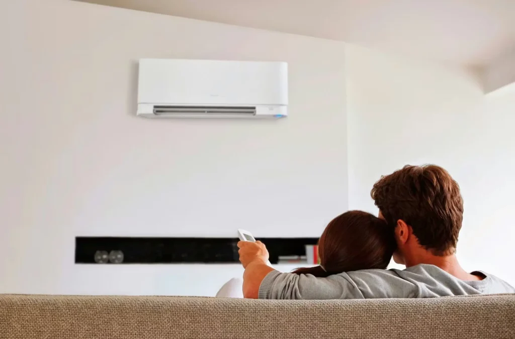 Instalación de aire acondicionado en Bueu técnico climatización