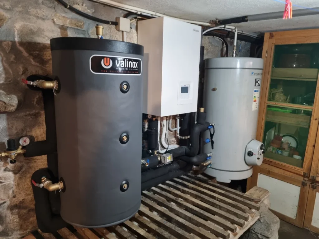 Instalacion de aerotermia en vivienda de Cangas por Morrazo Clima