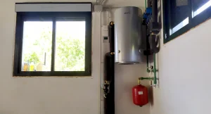 Sistema de climatización y calefacción por aerotermia en O Morrazo